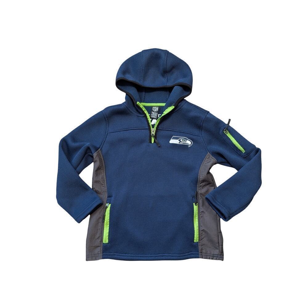 NFL Seattle Seahawks Football Hoodie/Sweatshirt,/Fleece size Boys/Kids 10-12